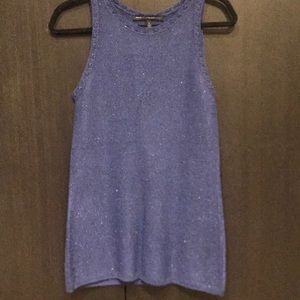 shimmer tank top